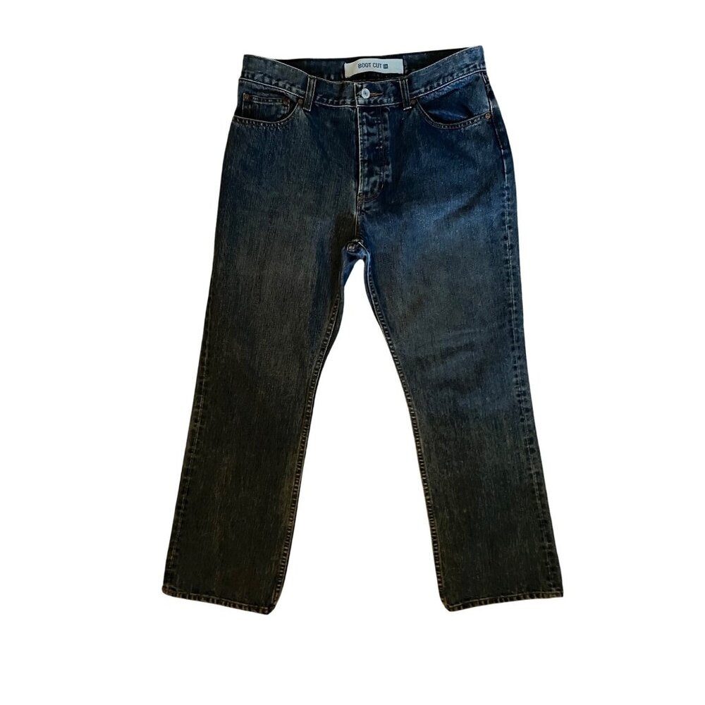 Gap Women's Bootcut Jeans 10A 100% Cotton Vintage 2002 Ankle Length Blue Denim - Picture 3 of 13